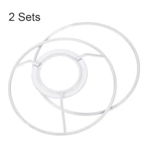 uxcell Anillo para lámpara 4.724 in de diámetro marco_5