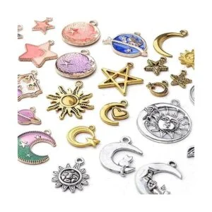 170pcs joyería celestial Charm colgantes varios esmalte_5