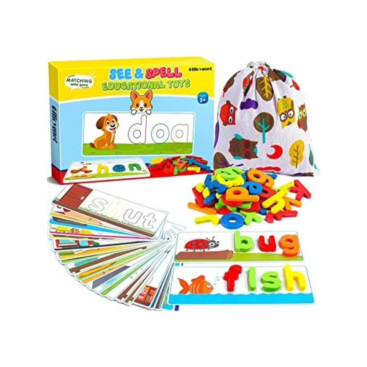 Officygnet See Spell Learning Juguetes educativos y_1