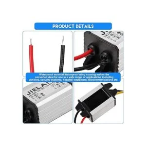 2 unidades convertidor de potencia de coche 12 V a CC 6 V_2