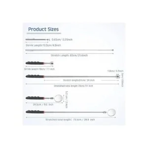 Juego de 4 herramientas telescópicas para recoger_2