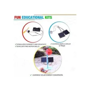 Kits STEM 4 en 1 de energía solar y motor eléctrico_3