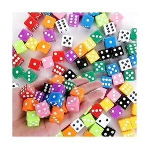 PROLOSO Juego de dados de juego D6 de 6 caras de 0.630 in_4