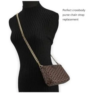 Correa de cadena cruzada de metal ligero de 47 pulgadas_7