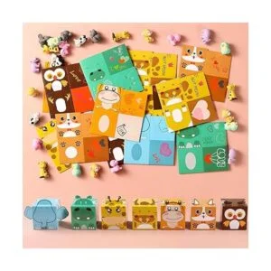 GLOCITI Tarjetas de San Valentín para niños 28 unidades_2