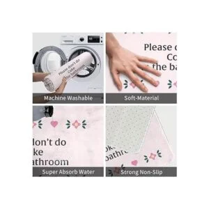 Annalice Please Dont Do Coke in The Bath Tapetes de baño_4