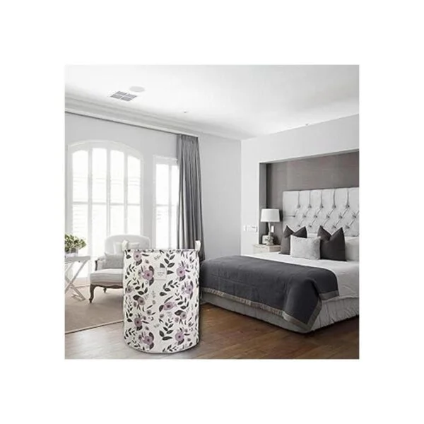 Mziart Cesta plegable para lavandería cesta grande de_5