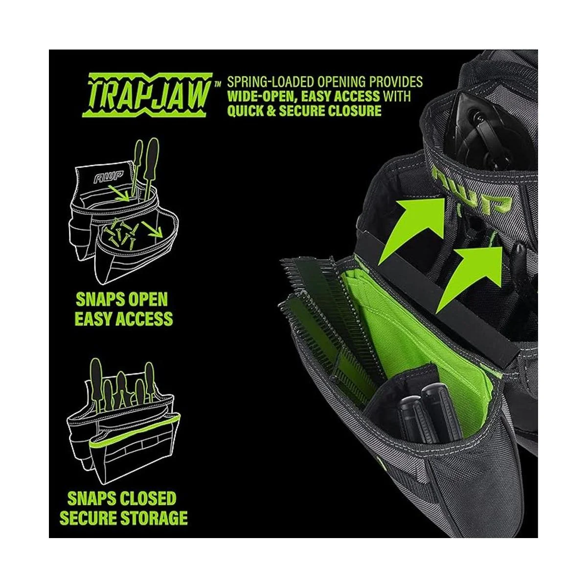 AWP Trapjaw Bolsa para herramientas y cierre con sistema_3
