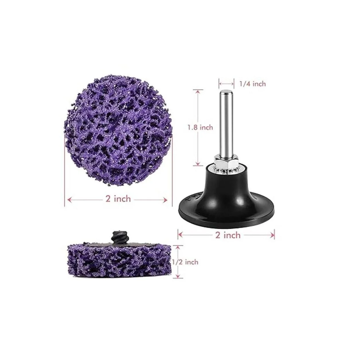 Paquete de 11 discos de 2 pulgadas de cambio rápido para_2