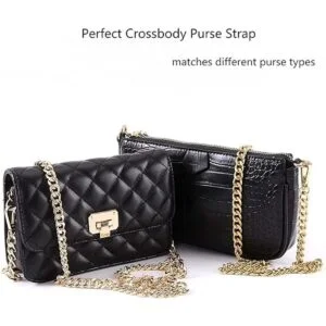 Correa de cadena cruzada de metal ligero de 47 pulgadas_6