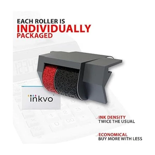 Inkvo IR40T Tinta roja y negra paquete de 6_4