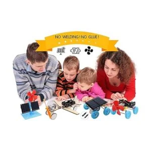 Kits STEM 4 en 1 de energía solar y motor eléctrico_6