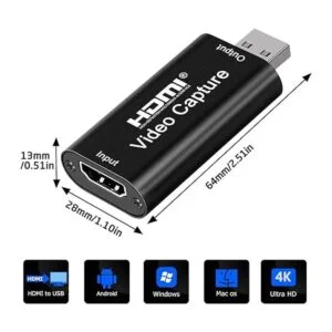 Tarjeta de captura de video HDMI 4K tarjeta de enlace de_7