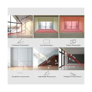 MAKINGTEC Medida láser de 131 pies interruptor de unidad_6