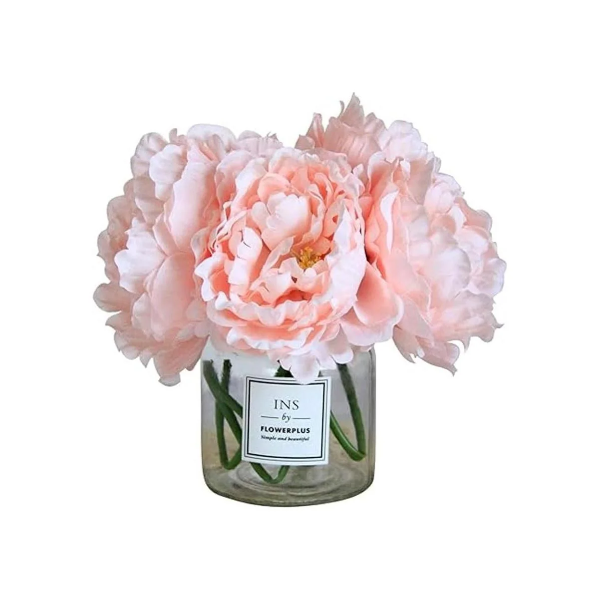 Tinsow Peonía artificial para decoración del hogar 5_2