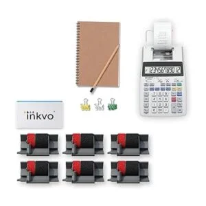 Inkvo IR40T Tinta roja y negra paquete de 6_5