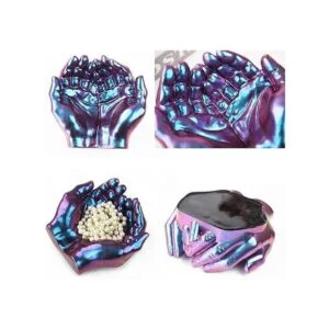 Molde de resina para platos de manos bandeja modelo de_3