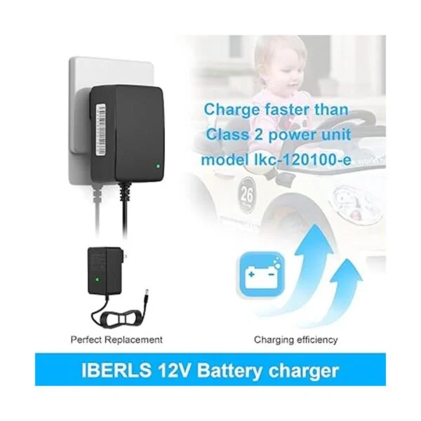 Cargador de batería de 12 V para juguetes de paseo Fuente_3