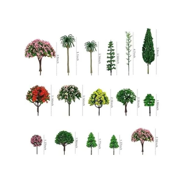 60 unidades de árboles en miniatura mixtos plantas_3