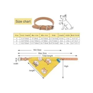 Timoey Collares de perro para perros pequeños ajustable_2