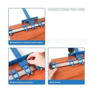 Herramienta de plantilla de herraje para gabinete guía de_5