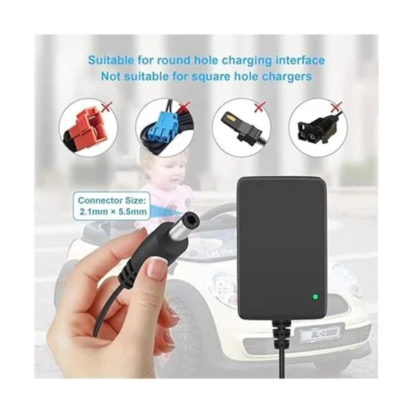 Cargador de batería de 12 V para juguetes de paseo Fuente_2