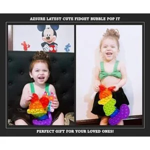 Azsure Lifestyle Ratón sensorial grande de silicona para_2