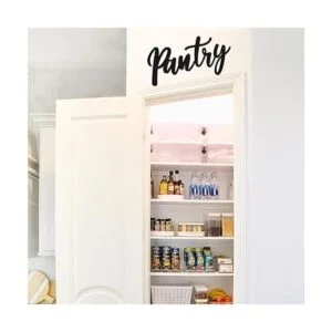 Letrero de despensa decoración de pared de metal para el_6