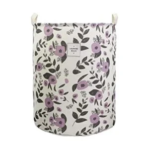 Mziart Cesta plegable para lavandería cesta grande de_1