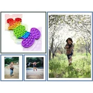 Azsure Lifestyle Ratón sensorial grande de silicona para_6