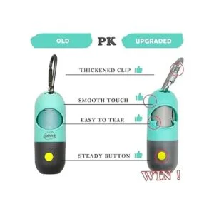 Bolsas de basura para excrementos de perro con linterna_3