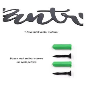 Letrero de despensa decoración de pared de metal para el_2