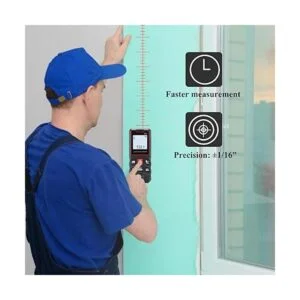 MAKINGTEC Medida láser de 131 pies interruptor de unidad_7