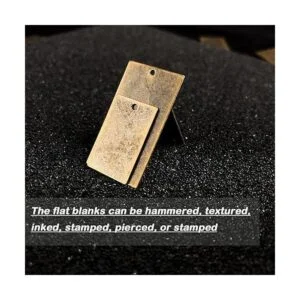 AKHAT Estampación de metal de latón en blanco rectangular_4