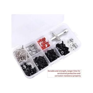 241pcs RC Tornillos Kit M3 Hex Tornillo Tornillo Bandeja_5