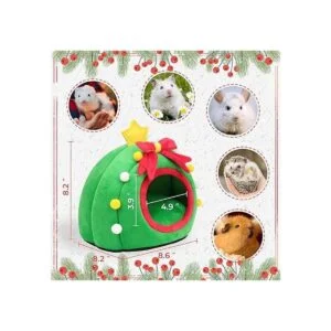 YUEPET Camas de conejillos de indias escondite de_2