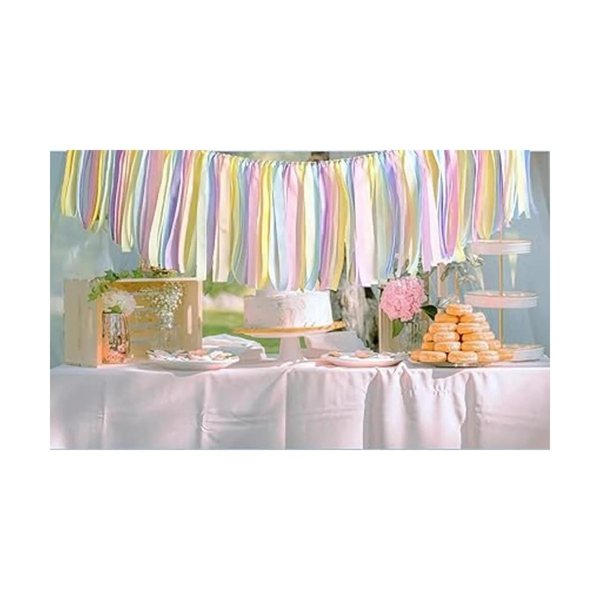 Kingsnow Guirnalda de cinta de cumpleaños para silla 40_6