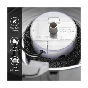 iPettie Bomba de agua para fuente de agua de acero_4