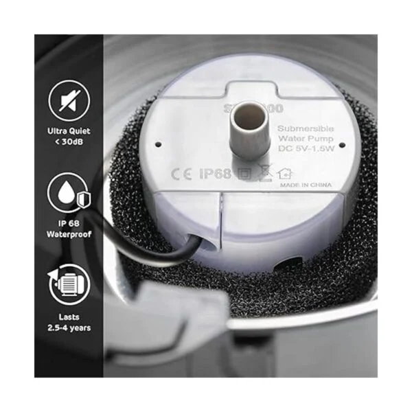 iPettie Bomba de agua para fuente de agua de acero_4