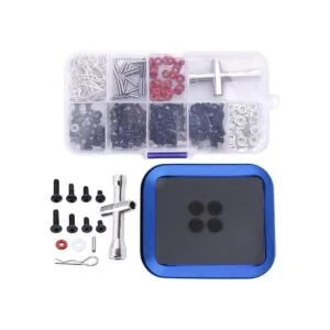 241pcs RC Tornillos Kit M3 Hex Tornillo Tornillo Bandeja_7
