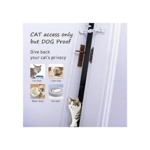 Neobay Pestillo ajustable para mascotas para puerta con_3