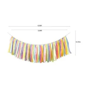 Kingsnow Guirnalda de cinta de cumpleaños para silla 40_5