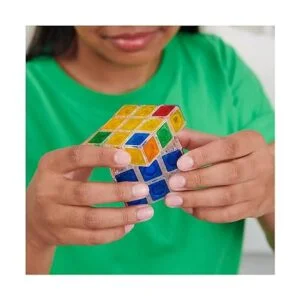 Rubiks Cristal nuevo cubo transparente de 3 x 3_4