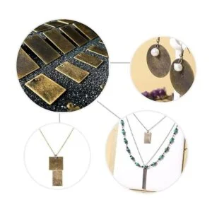 AKHAT Estampación de metal de latón en blanco rectangular_5