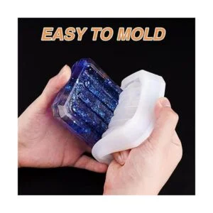 NiArt Jabonera de resina epoxi Kit de molde de silicona 3_2