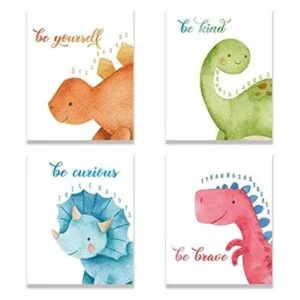 Decoración inspiradora de dinosaurios impresiones_1