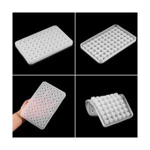 Molde de silicona de resina de gemas mini 3D diamante_5