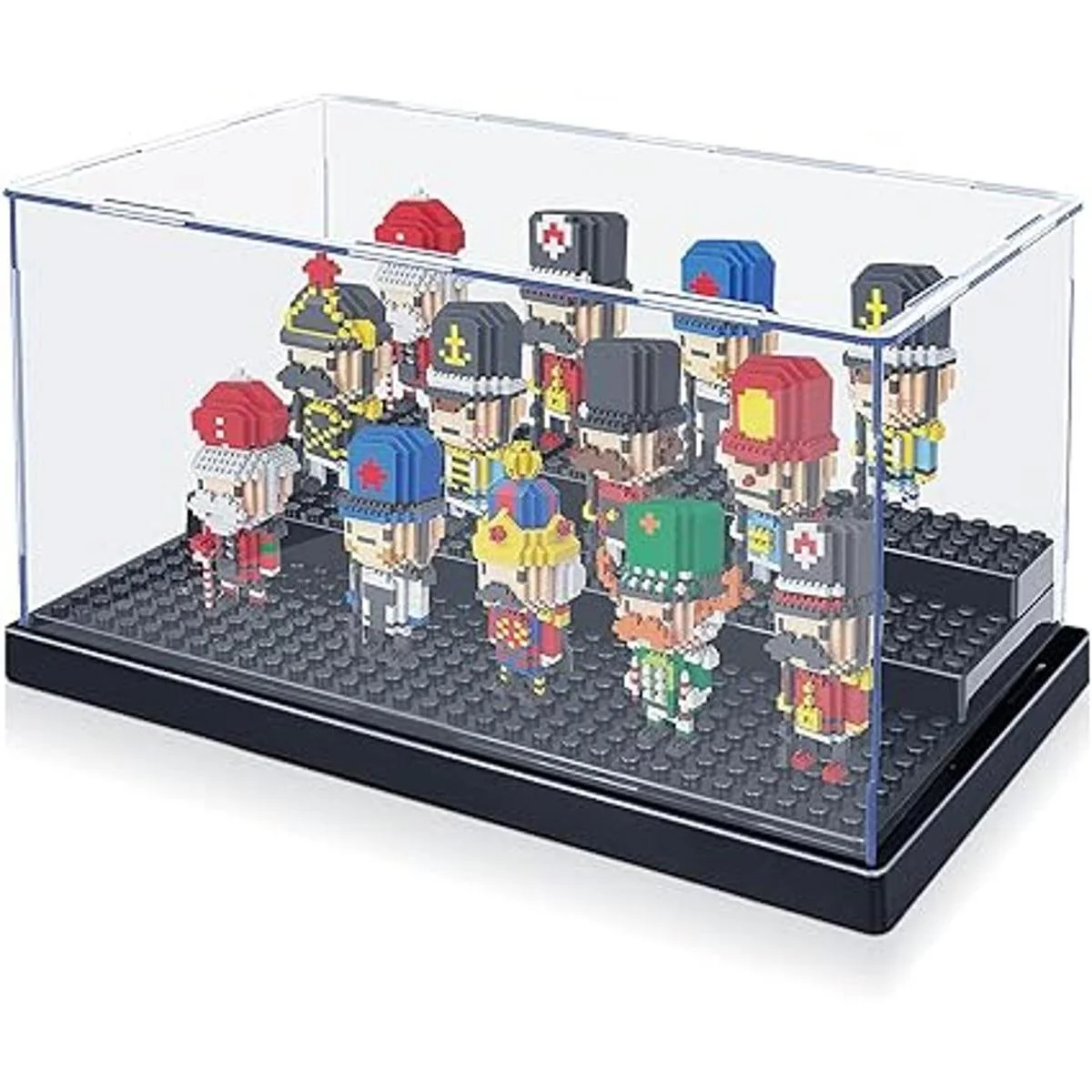 KKU vitrina para bloques de figuras de acción de_2