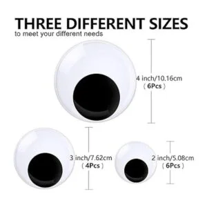 YGAOHF 16 ojos gigantes de Googly Eyes 4 pulgadas 3_3