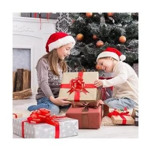 GWHOLE 60 lazos de cinta roja de 5 pulgadas para envolver_5